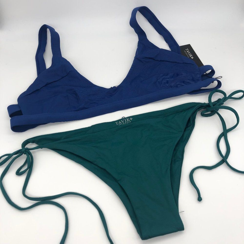 New Tavik Blue & Green Bikini - Size XL